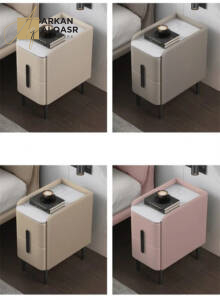 طاولة جانبية 2 درج | متعدد الألوان