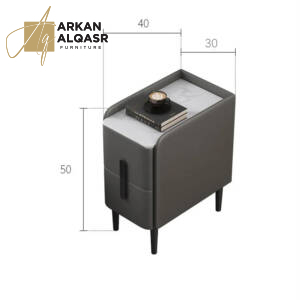 طاولة جانبية 2 درج | متعدد الألوان