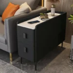 ⁦طاولة جانبية 2 درج | متعدد الالوان⁩ - الصورة ⁦4⁩