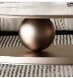 ⁦طاولة قهوة رخام شيك بتصميم ايطالى⁩ - الصورة ⁦8⁩