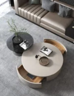 ⁦طاولة قهوة مميزة متداخلة⁩ - الصورة ⁦5⁩