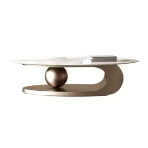 طاولة قهوة رخام شيك بتصميم ايطالى