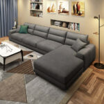 كنب زاويه قماش اوروبي