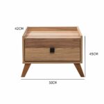 ⁦كومودينة خشبي فاتح من ام دي اف⁩ - الصورة ⁦5⁩