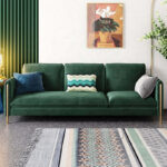 ⁦كنب مودرن من القماش و الارجل المعدنية⁩ - الصورة ⁦2⁩