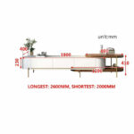 ⁦طاولة تلفزيون مودرن⁩ - الصورة ⁦5⁩