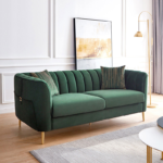 ⁦كنب مودرن مخملي فاخر⁩ - الصورة ⁦5⁩