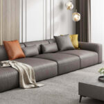 ⁦كنب جلد مميز فاخر⁩ - الصورة ⁦3⁩