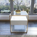 ⁦طاولة سرير فاخرة بسيطة⁩ - الصورة ⁦2⁩