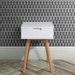 كومودينة بارجل من خشب زان