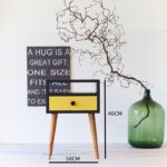 ⁦كومودينة بدرج و رف مفتوح من ام دي اف⁩ - الصورة ⁦2⁩