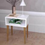 كومودينة من خشب بارجل زان