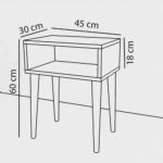 ⁦كومودينة من خشب بارجل زان⁩ - الصورة ⁦4⁩