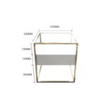 ⁦طاولة سرير فاخرة بسيطة⁩ - الصورة ⁦4⁩