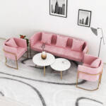 اريكة مخملية مميزة التصميم