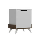 ⁦كومودينة بوحدة تخزين ابيض⁩ - الصورة ⁦3⁩