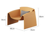 ⁦4 كراسي مع طاولة بشكل انيق ومميز⁩ - الصورة ⁦5⁩