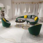 ⁦اريكة بتصميم مميز وانيق⁩ - الصورة ⁦3⁩