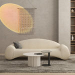 ⁦اريكة بشكل انيق⁩ - الصورة ⁦2⁩