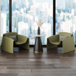 ⁦4 كراسي مع طاولة بشكل انيق ومميز⁩ - الصورة ⁦2⁩