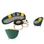 ⁦اريكة بتصميم مميز وانيق⁩ - الصورة ⁦4⁩