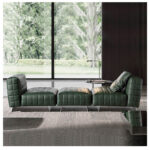 ⁦اريكة مصنوعة من جلد بقري ذات تصميم ايطالي⁩ - الصورة ⁦4⁩