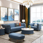 ⁦اريكة جلدية بشكل فاخر⁩ - الصورة ⁦2⁩