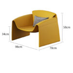 ⁦4 كراسي مع طاولة بشكل انيق ومميز⁩ - الصورة ⁦6⁩