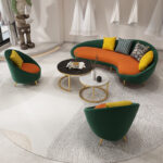 ⁦اريكة بتصميم مميز وانيق⁩ - الصورة ⁦2⁩