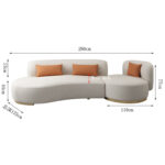 ⁦اريكة ذات مظهر  مميز⁩ - الصورة ⁦2⁩