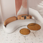 ⁦اريكة فاخرة بتصميم جذاب⁩ - الصورة ⁦4⁩