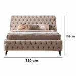 ⁦سرير من خشب طبيعي⁩ - الصورة ⁦4⁩