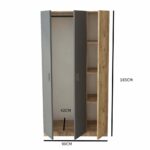 ⁦دولاب علاقة ملابس و 3 ارفف⁩ - الصورة ⁦4⁩