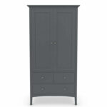 ⁦دولاب يتكون من وحدة تخزين علاقة ملابس مع 3 أدراج سفلية⁩ - الصورة ⁦4⁩