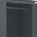 ⁦دولاب يتكون من وحدة تخزين علاقة ملابس مع 3 أدراج سفلية⁩ - الصورة ⁦6⁩