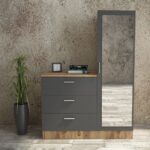 ⁦دولاب يتكون من 3 أدراج و وحدة تخزين⁩ - الصورة ⁦2⁩