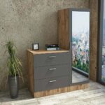 ⁦دولاب يتكون من 3 أدراج و وحدة تخزين⁩ - الصورة ⁦4⁩