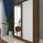 ⁦دولاب مكون من ارفف و ادرج مع علاقة ملابس⁩ - الصورة ⁦5⁩