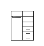 ⁦دولاب من خشب فخم عالي الجودة⁩ - الصورة ⁦4⁩