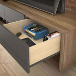 ⁦طاولة تلفاز 3 ادراج و 3 ارفف⁩ - الصورة ⁦3⁩