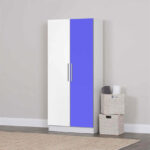 ⁦دولاب ب 4 ارفف و علاقة ملابس بالوان متعددة⁩ - الصورة ⁦4⁩