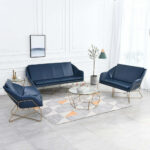 ⁦طقم كنب ثلاث قطع فاخر⁩ - الصورة ⁦4⁩