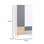 ⁦دولاب بارفف خشبي فاخر⁩ - الصورة ⁦2⁩