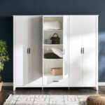 ⁦خزانة ملابس 6 أبواب بأدراج - ويسلي⁩ - الصورة ⁦7⁩