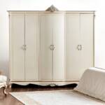 خزانة ملابس 6 أبواب بأدراج - ديانا