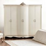 خزانة ملابس 6 أبواب بأدراج - ديانا
