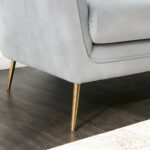 ⁦كنب مخمل ذات تصميم انيق بلمسة ديزموند⁩ - الصورة ⁦8⁩