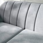 ⁦كنب مخمل ذات تصميم انيق بلمسة ديزموند⁩ - الصورة ⁦9⁩