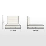 ⁦سرير كينج بتصميم جيرالد⁩ - الصورة ⁦8⁩