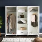 ⁦خزانة ملابس 6 أبواب بأدراج - ويسلي⁩ - الصورة ⁦2⁩